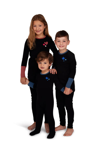 Cindy & Bella Star Embroidery PJ's