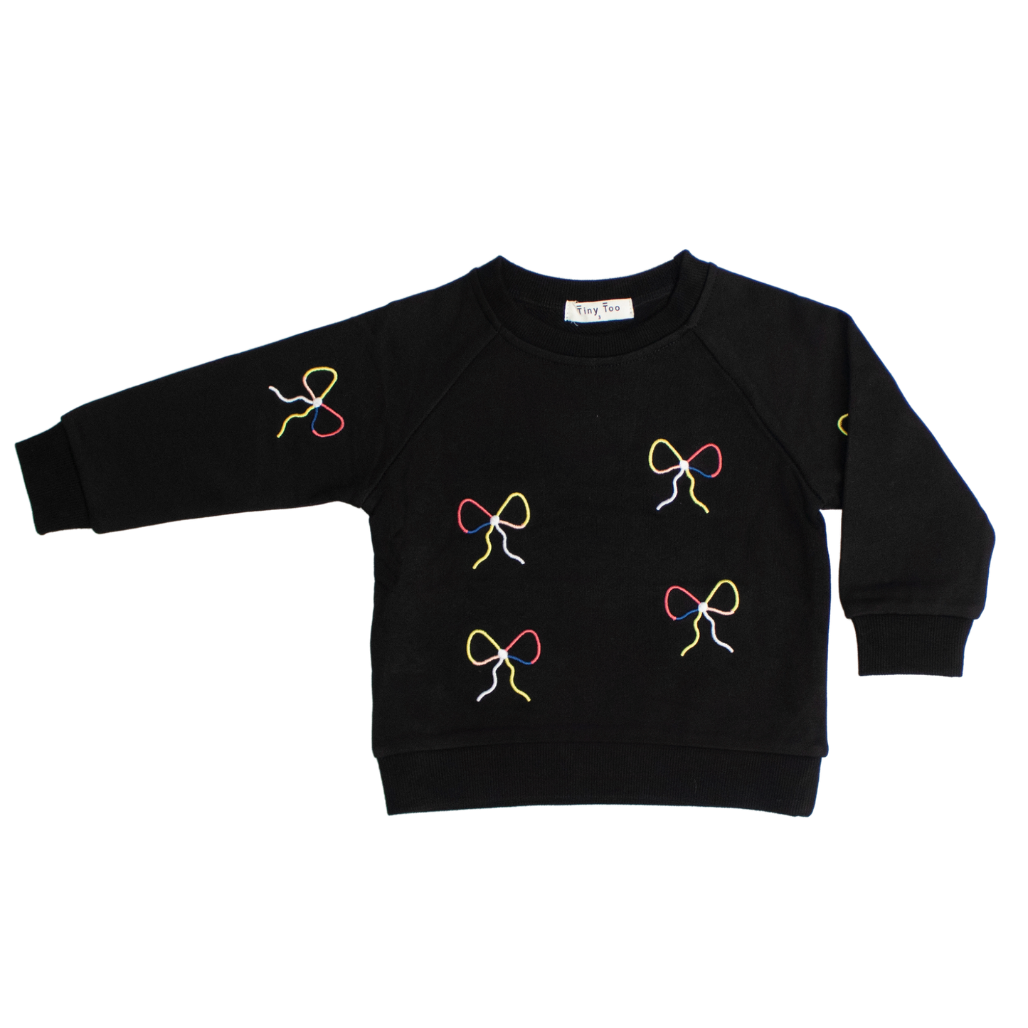 Tiny Too Embroidery Bow Top