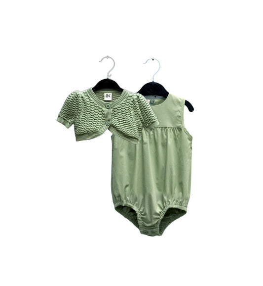 Buckingham Green Mint Bubble & Bolero