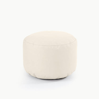 Gathre Pouf (Ivory, Circle)