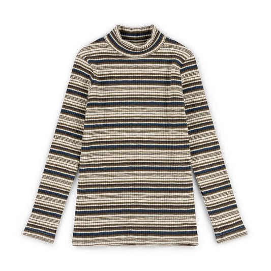 Kai & Kelly Between Lines Mockneck