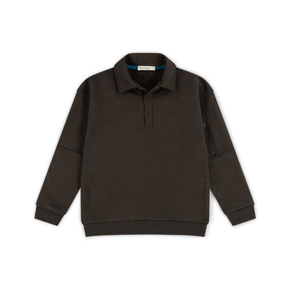 Kai & Kelly Between Lines Polo Sweatshirt