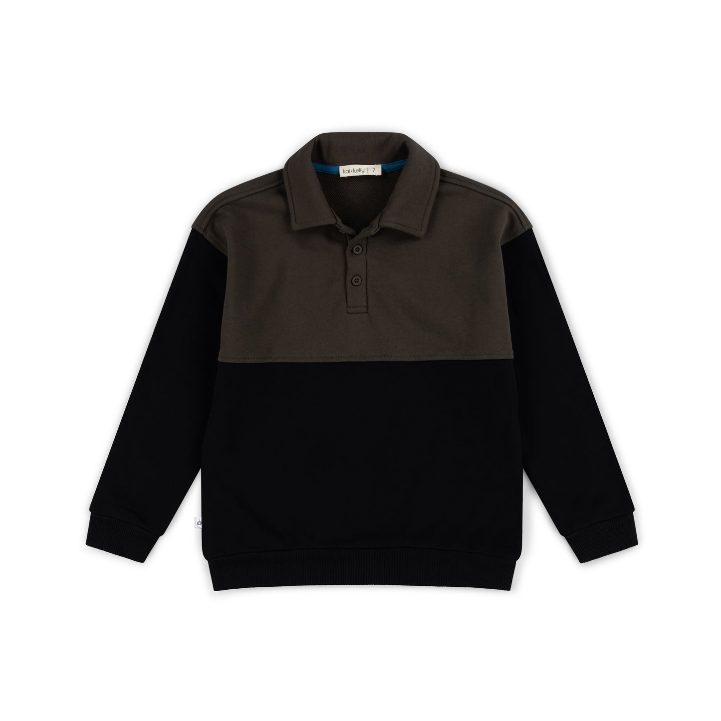 Kai & Kelly Between Lines Collar Sweatshirt