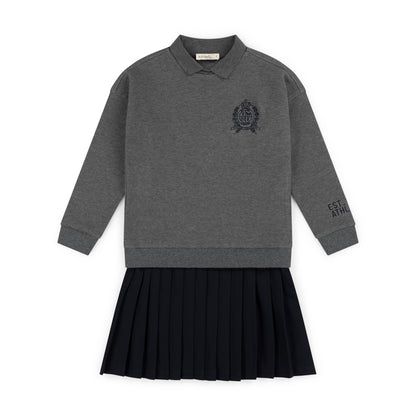 Kai & Kelly The Prep Edit Pleated Dress