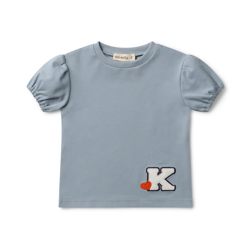 Kai & Kelly Motif Short Girls Top