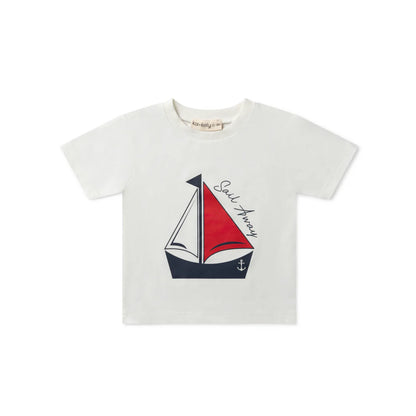Kai & Kelly Nautical Short Boat Tee (boy)