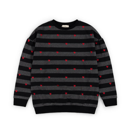 K&K Striped Sweatshirt Girl