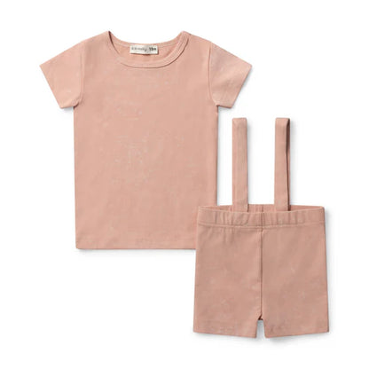 Kai & Kelly Tie Dye Short Suspender Set