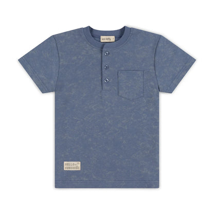 Kai & Kelly Tie Dye Henley Short