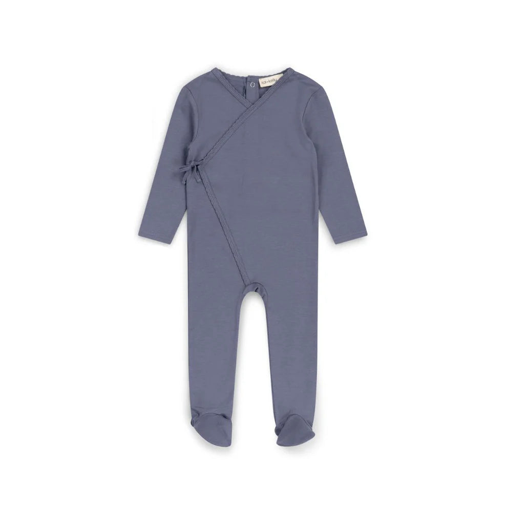 K&K Wrap Velour Footie