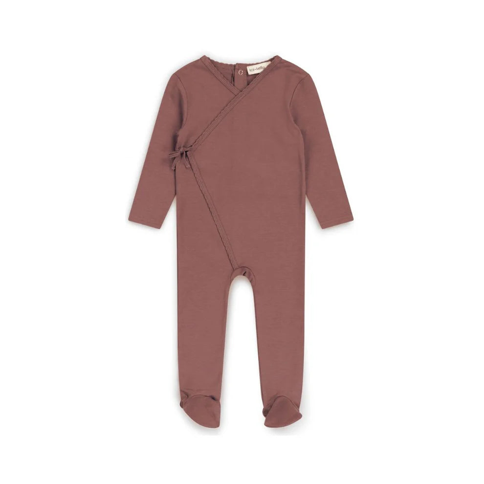 K&K Wrap Velour Footie