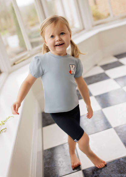 Kai & Kelly Motif Short Girls Top