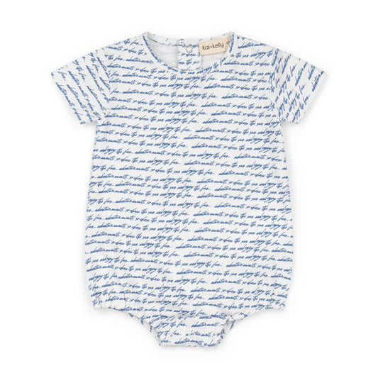 Kai & Kelly Scribble Romper