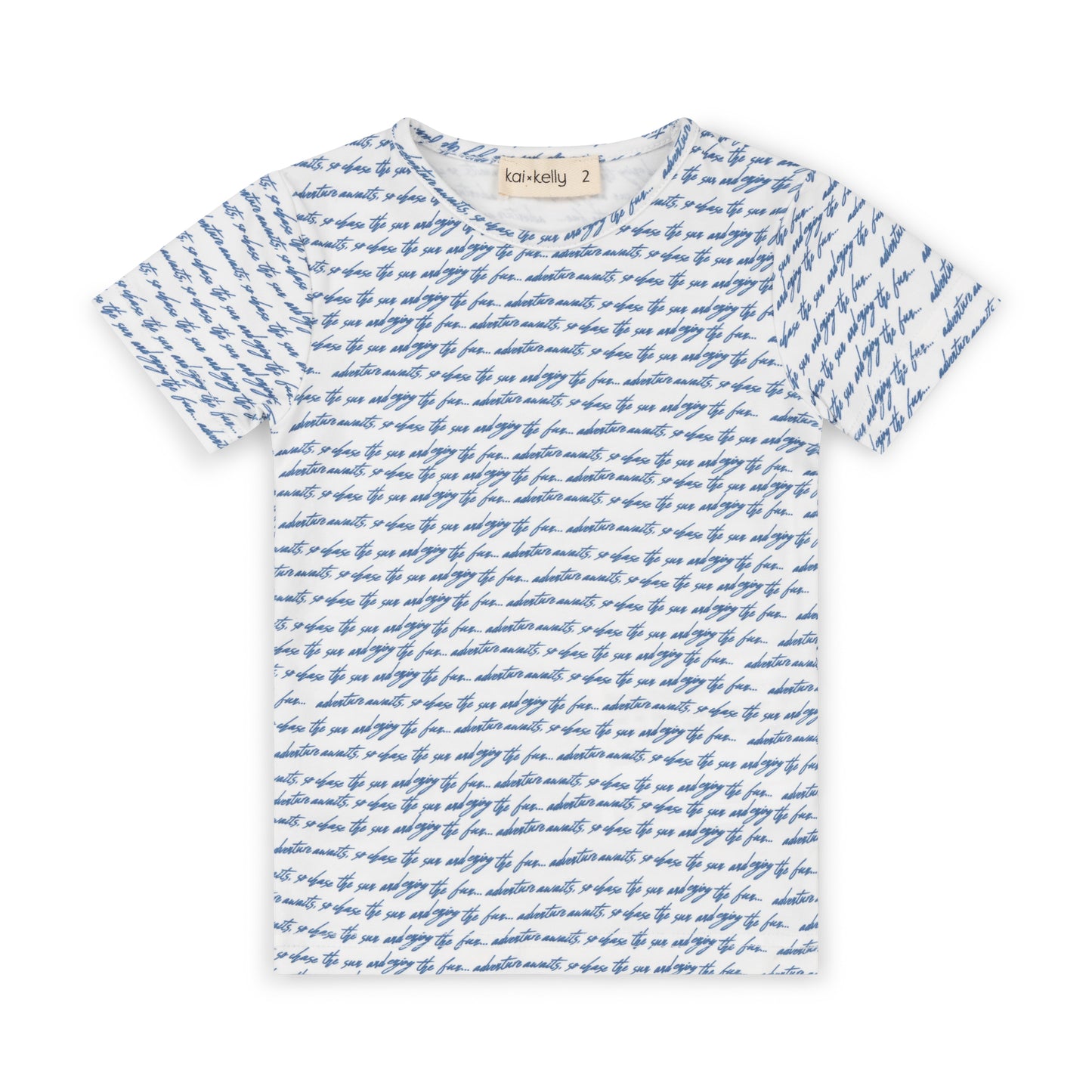 Kai & Kelly Scribble Tee (short sleeve)