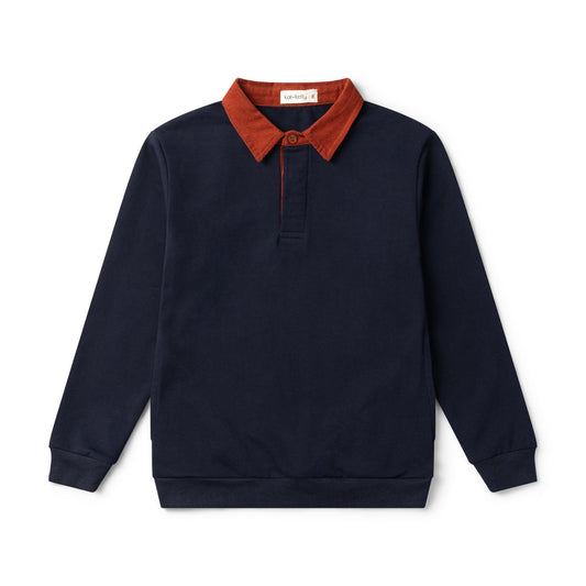 K&K Contrast Collar Rugby Polo