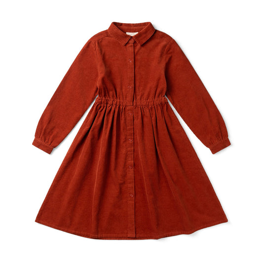 K&K Corduroy Shirt Dress