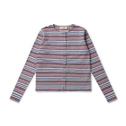 Kai & Kelly Striped Jersey Cardigan