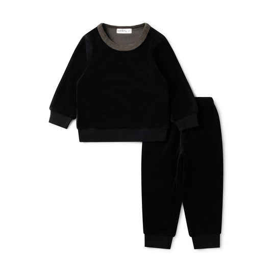 K&K  Velour Contrast PJs