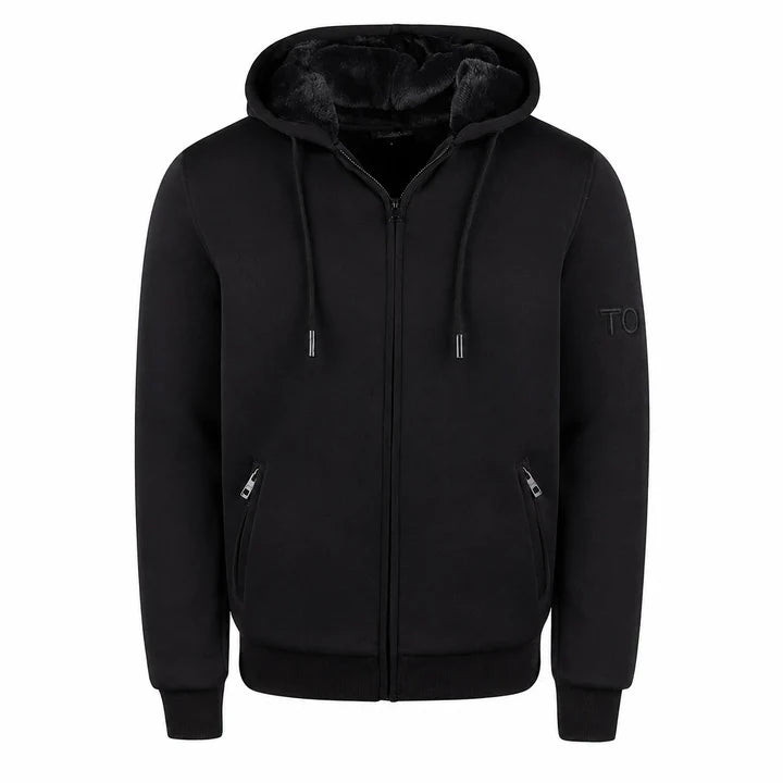 T.O. Fur Lined Hoodie (No Thumbholes)