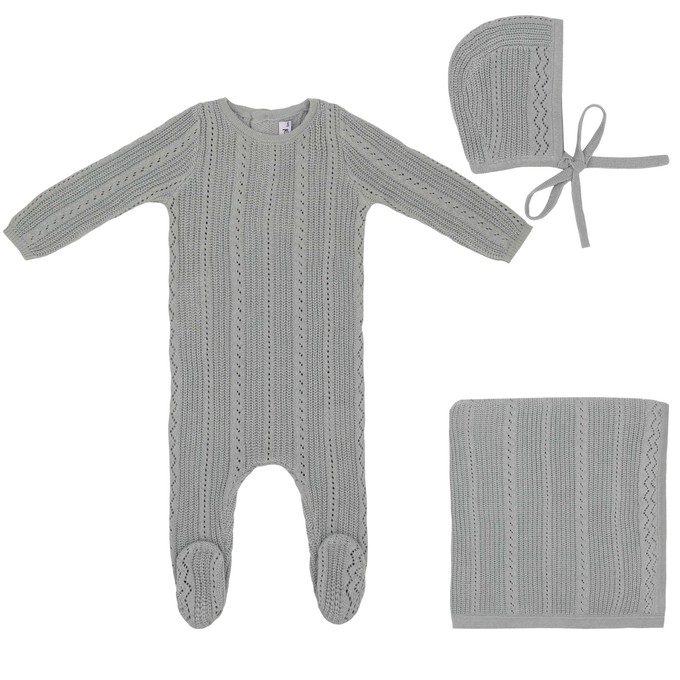 Mini Label Pointelle Knit Set