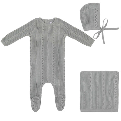 Mini Label Pointelle Knit Set