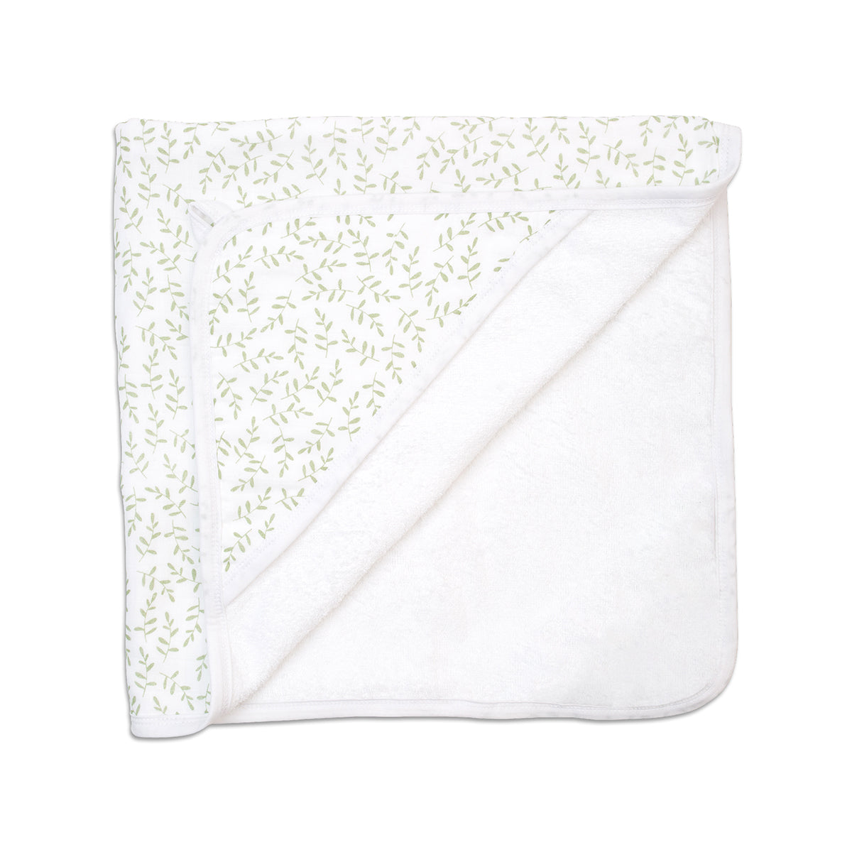 Lulujo Hooded Towel - Greenery