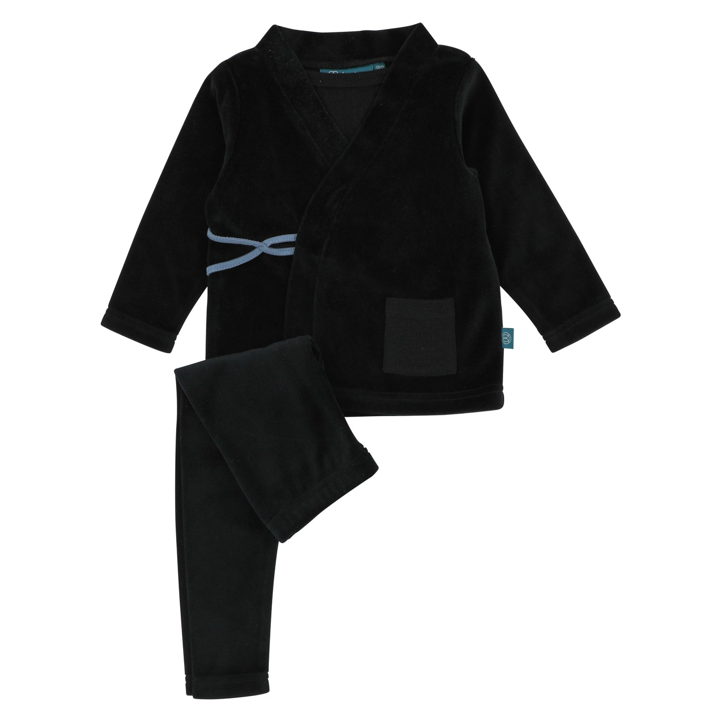 LayLay Velour Wrap 2pc Set (Boy)