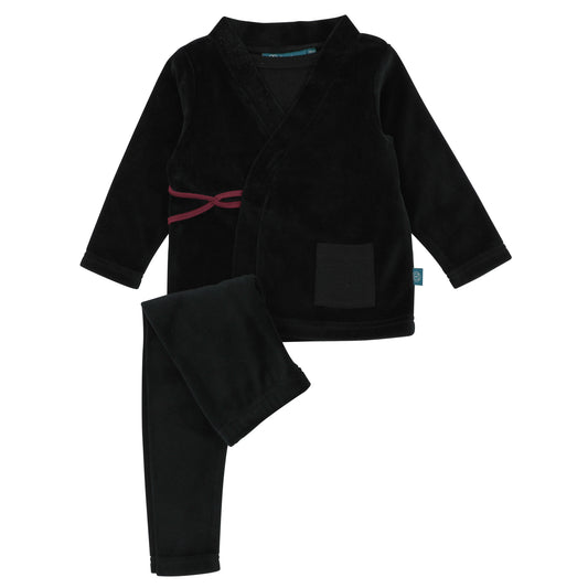 LayLay Velour Wrap 2pc Set