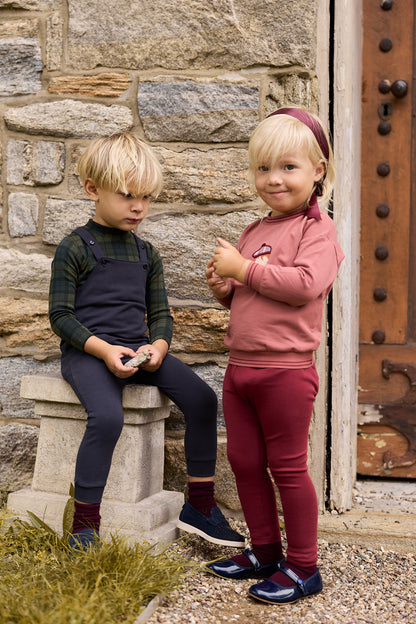 Ely's & Co French Terry Scottish Girl 2pc Set