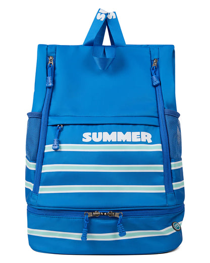 Memoi Summer Striped Camp Bag