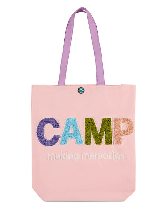Memoi Camp Making Memories Canvas Tote