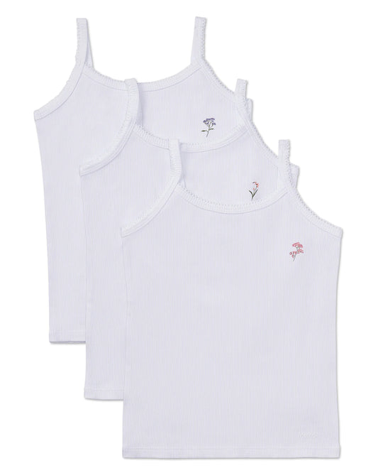 MeMoi Girl's Cami Undershirts