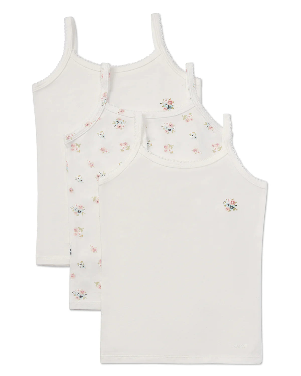 MeMoi Girl's Cami Undershirts