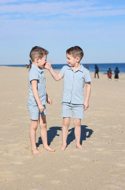 Montee Tiered Flower Boys 2pc Set