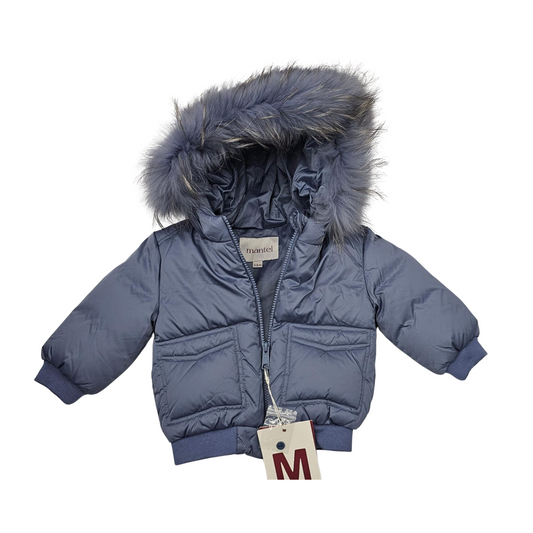 Mantel Stitched Pocket Bomber Jacket Boy