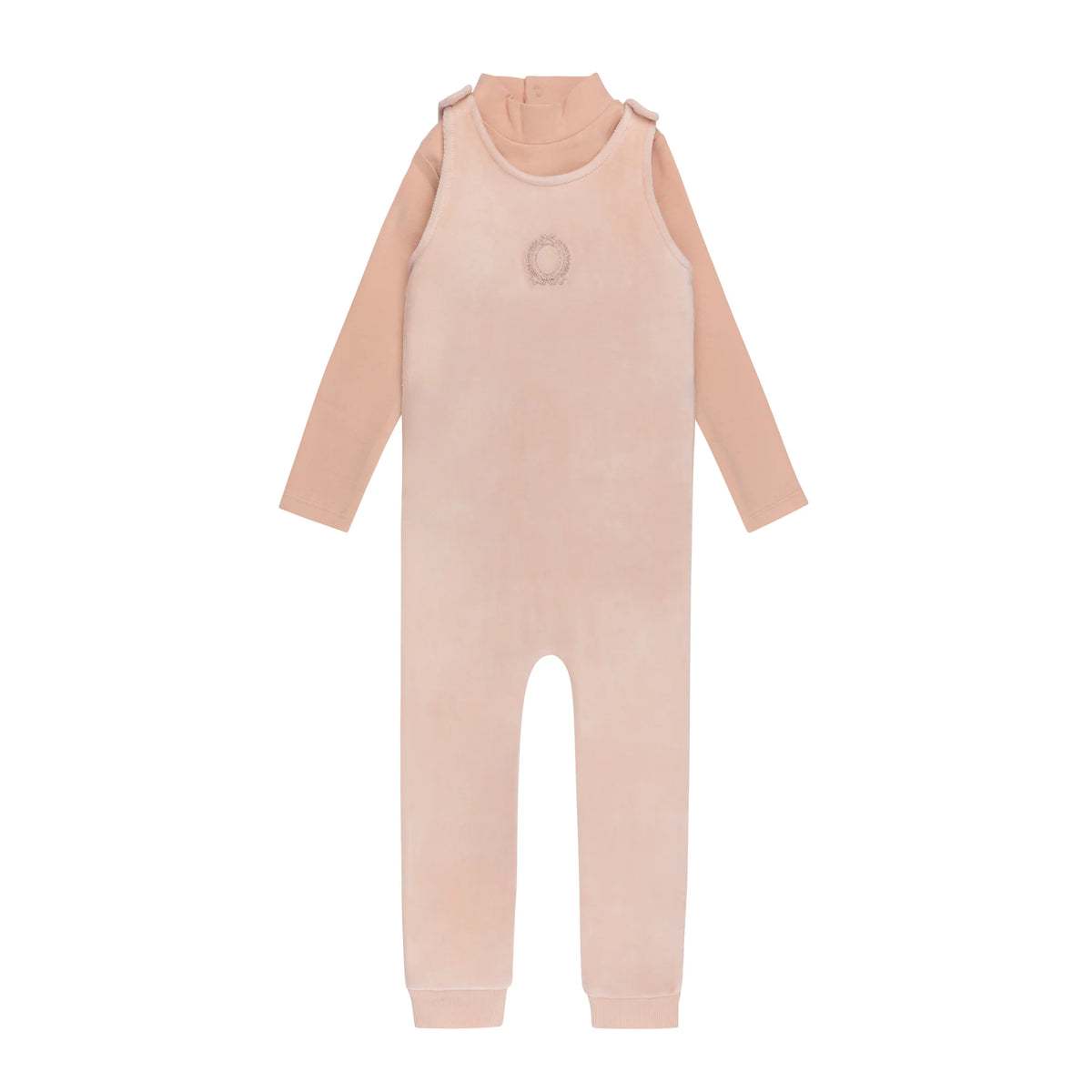 Aurora Metallic Crest Mockneck & Overall (g)
