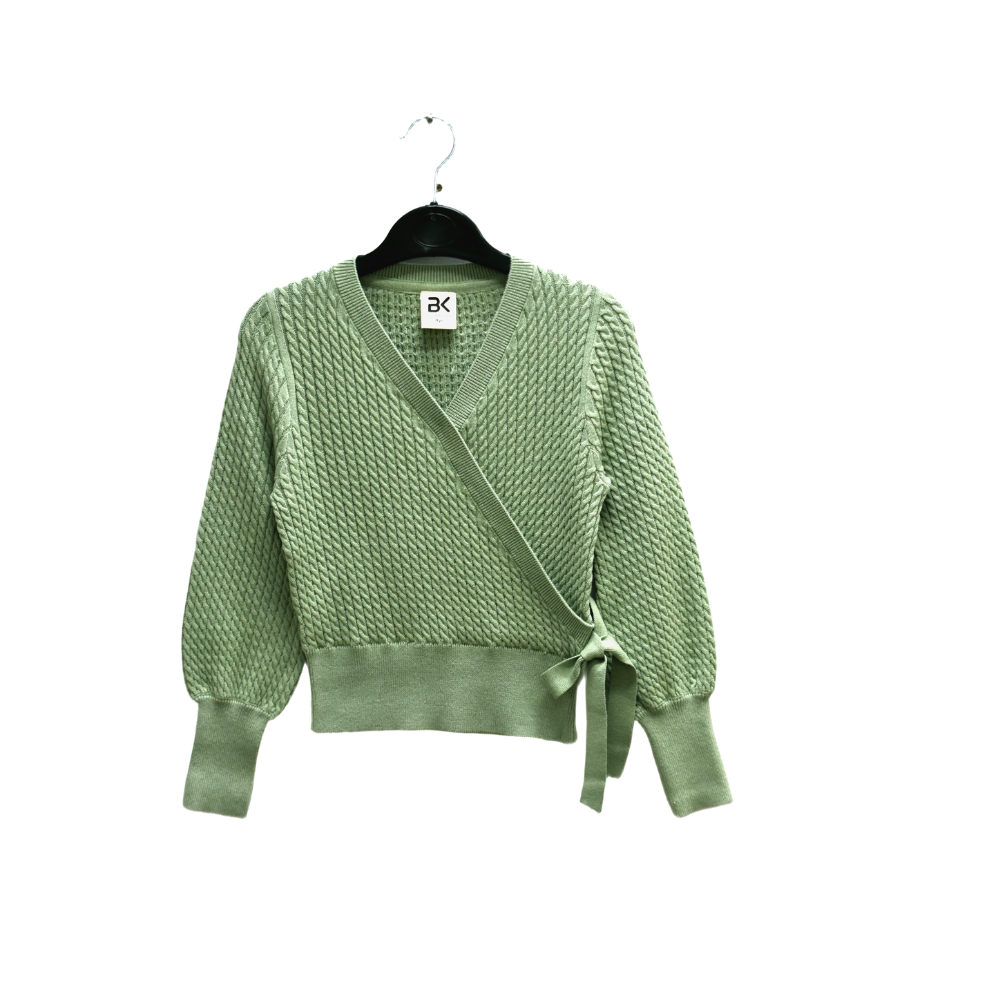 Buckingham Mini Cable Wrap Sweater