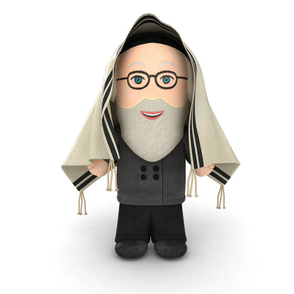 Mitzvah Kinder Rebbe & Torah Puppet Set