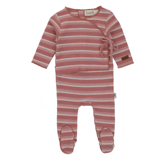 Bondoux Multicolored Wrap Footie Girl