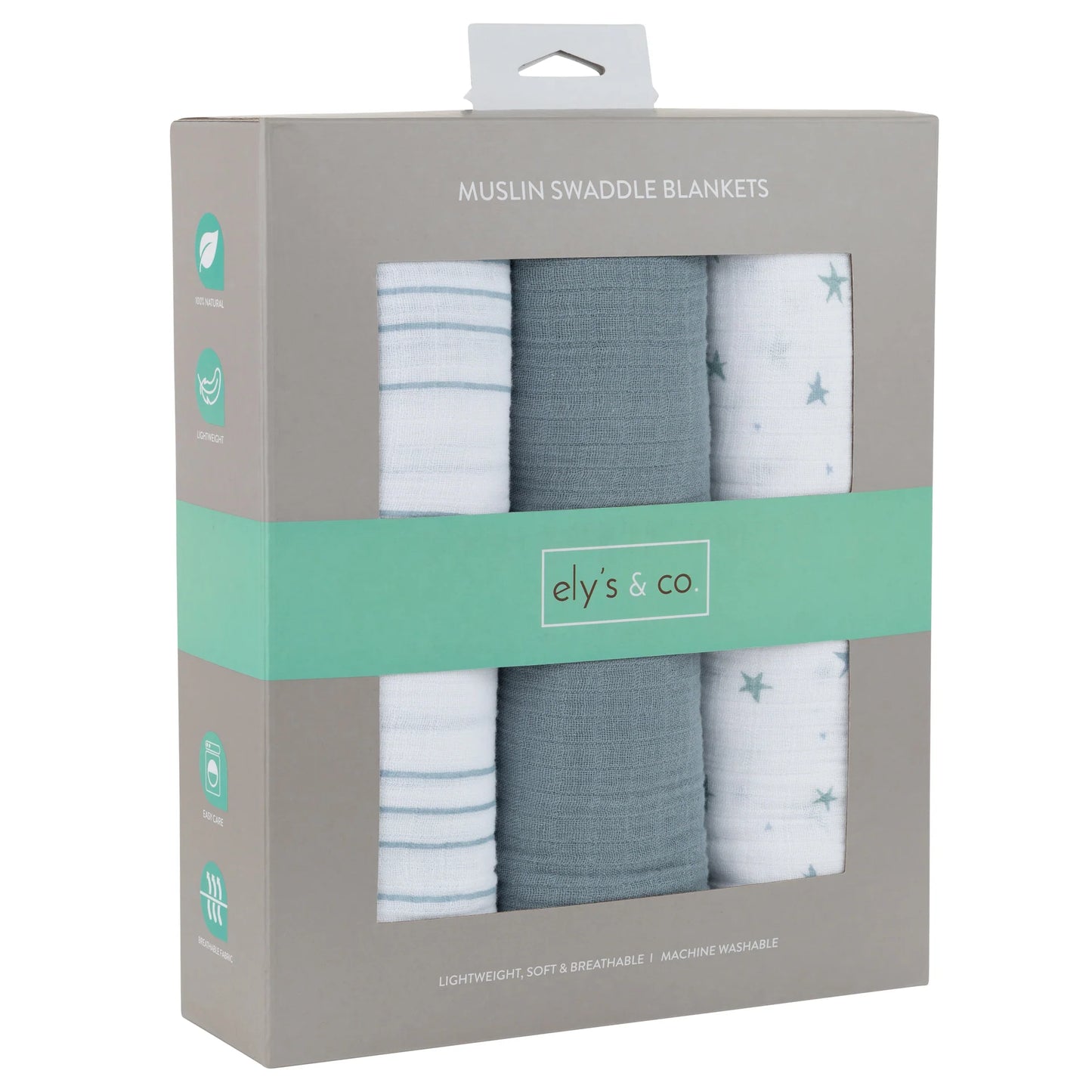 Ely's and Co Muslin Swaddle