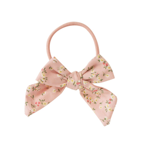 Alimrose Bow Hair Tie Set (Posy Heart)
