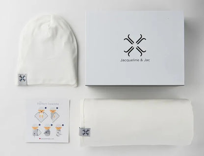 Jacqueline & Jac Beanie & Blanket Set