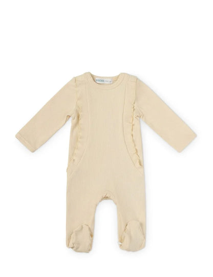 Niche Bebe Ruffle Stretchie & Hat