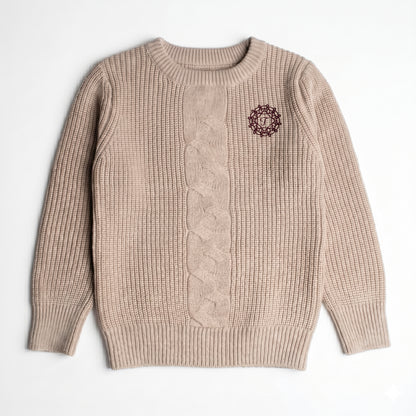 Tiny Too Oatmeal Knitted Sweater