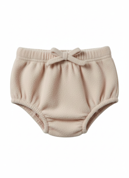 Tiny Too Oatmeal Wool Baby Bloomer