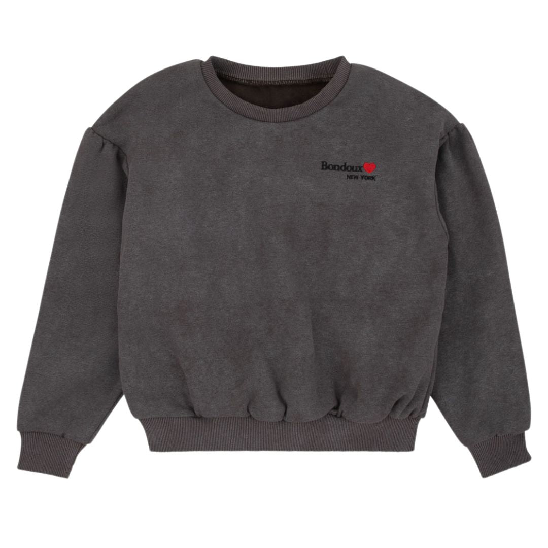 Bondoux Acid Wash Girls Top