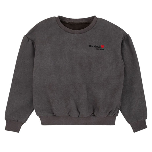 Bondoux Acid Wash Girls Top