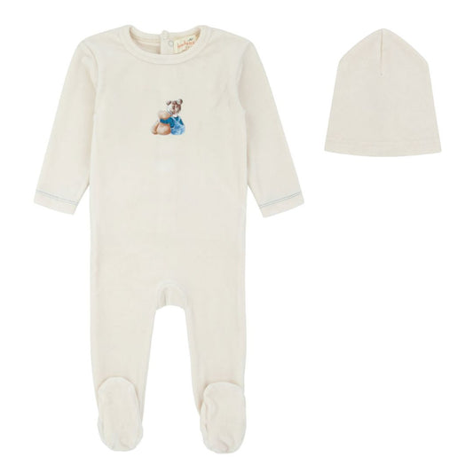 Bondoux Doll Cream Footie