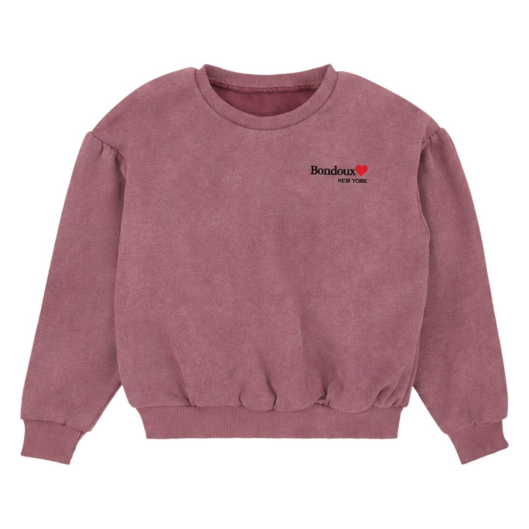 Bondoux Acid Wash Girls Top