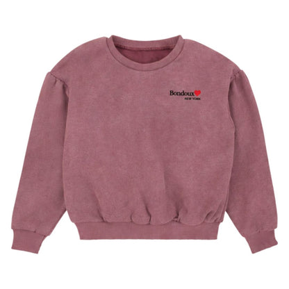 Bondoux Acid Wash Girls Top